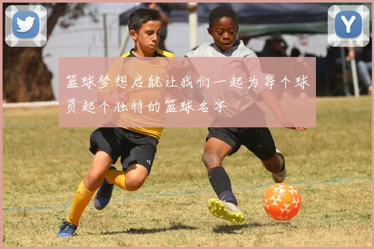 篮球梦想启航让我们一起为每个球员起个独特的篮球名字